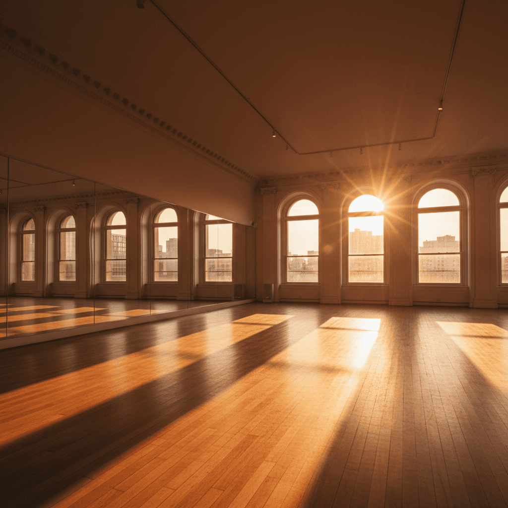 Studio danza ambiente raffinato